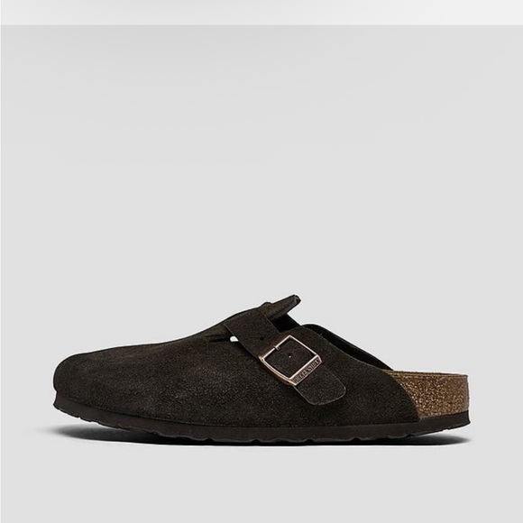 Birkenstock Black Suede Clogs - Picture 2 of 16